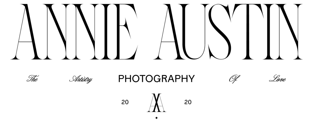 logo for annie austin photography